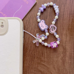 Armas Candy Cat Paw telefoni v&otilde;lurihm CCD kaamerapael DIY helmestega ripats Sweet Girl v&otilde;tmehoidja iPhone'i tarvikute jaoks