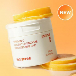 Innisfree NEW Vitamin C Green Tea Enzyme Brightening Pad 60 pads