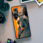 Lavaza Sphynx Sphinx Cat telefoni&uuml;mbris Huawei P Smart 2021 Y5 Y6 Y7 Y9 Honor 50 20 Pro 10 10I 9 9X Y9S 8 8A 8X 8S 7S kate jaoks Huawei Y5 2019