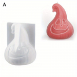 3D Halloweeni k&otilde;rvitsa silikoonvorm DIY k&uuml;&uuml;nalde valmistamise tarvikud vaigust seebi kingivorm kodukaunistus A