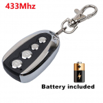 433Mhz fikseeritud koodiga kaugjuhtimispult garaažiukse kaugavaja elektriline autov&auml;rava saatja paljundusseade