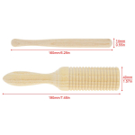 Helitoru puidust vareslaps, lapsed puust helipulk, muusikaline m&auml;nguasi, harjutus, l&ouml;&ouml;kpillide &otilde;petuspill pulgaga peo jaoks CN