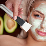 White Mask Brush Flat Head Foundation Brush Pehme juuksemeigit&ouml;&ouml;riist valge