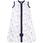 Baby Star lukuga vasts&uuml;ndinu kantav tekk puuvillase m&auml;hisega magamiskott 70 valge