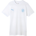 Puma MCFC Ess &Uuml;mmarguse kaelusega Hingav L&uuml;hikeste varrukatega T-s&auml;rk Meeste Topid Valge 769147-05 L white