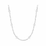 925 sterlingh&otilde;bedane v&auml;ikesed h&otilde;bedased kaelakeed, kerged luksuslikud v&auml;hemuse disainiga naiste p&auml;rlikee Sense rangluu kett 925