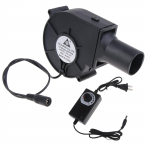 110V 220V BBQ-ventilaator grill-k&uuml;tteahi 3-12V &otilde;hupuhur k&uuml;psetusgrillventilaator Reguleeritava kiirusega s&ouml;ega tulek&auml;ivitaja 9733 US