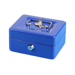 Seif rahakast Kasulik suure mahutavusega multifunktsionaalne kodune m&uuml;ndipanga v&otilde;tmeluku t&uuml;&uuml;p supermarketi jaoks sinine