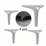 4tk M&ouml;&ouml;blijalg Metallist Kodu DIY Raskeveokite asendusjalad raamaturiiulile Diivanikapp Tool Diivan Diivanilaud Laud Laud &Ouml;&ouml;kapp jne