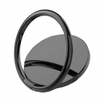 Tsingi sulamist mobiiltelefonihoidja alus, 360 kraadi p&ouml;&ouml;ratav s&otilde;rmer&otilde;ngas koos tugijalaga roosa kuldne v&auml;rv