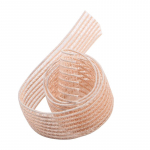 Naiste balleti varvastega tugevdatud elastne rulllindiga Pointe tantsukingad n&auml;htamatu rihm One Size beež