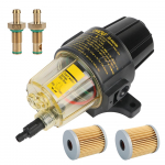 Laevaosade k&uuml;tusefilter UF-10K &otilde;li- ja veeeraldaja p&auml;ramootorite k&uuml;tusepaak koos 2 tk lisafiltriga 1