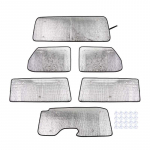 Auto esiklaas eesmine p&auml;ikesevari aknavari Kokkupandav p&auml;ikesesirmi kate sobib Jeep Wrangler JL 2018 Up 4-ukselise versiooni auto salongi lisatarvikud