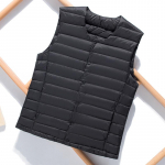 S&uuml;gise ja talve meeste vabaaja soe aluspesu alla pandav sulejope vest XXXL must