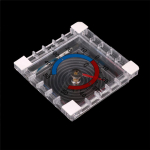 Temperatuuritermomeetri aken siseruumides v&auml;lissein kasvuhoone aiakodu 1