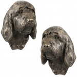 Grand Griffon Vend&eacute;en, Large Vend&eacute;en Griffon - Dog statue, hanging bust, unique decoration for dog lover by Art-Dog brand