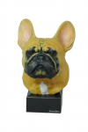 French Bulldog, Frenchie - painted figurine, statue, figure, made by the artist, brand Art-Dog