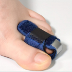 Toe Splint sirgendaja haamri varba korrigeerija k&otilde;vera varba k&uuml;&uuml;nis varba stabilisaatori tugi traksidega m&auml;his left foot sinine