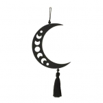 Puidust ripats Burr-free Dekoratiivne puit Boheemlas stiilis &otilde;&otilde;nes talumaja helmestega puidust kuu seinaripp koduvarustus D