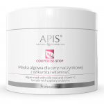 APIS - Maska algowa dla cery naczynkowej z dziką r&oacute;żą i witaminą C, 100g