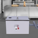 under Sink Waste Water Filter Separator with Top Inlet, Commercial Grease Trap for Factory,
