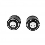 Kolju modifitseeritud esiratta telje kate Harley XL883/1200 X48, Dyna, Fat Boy, Road Kingi, Big Glide jaoks Old ghost axle cover