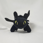 Katuseripatsiga kaunistus Armas hambutu nukule kingituseks pl&uuml;&uuml;sis m&auml;nguasi 18cm 45g must