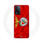 Coque Maniacase pour Oppo A93s 5G slb benfica fond rouge