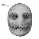 Halloweeni n&auml;opadi &otilde;udus, sihvakas naeratav peakate hirmutav deemoni n&auml;omatt Halloweeni kost&uuml;&uuml;mitarvik meestele naistele must valge v&auml;rv