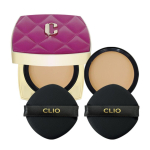 Clio Pact New Magnet Leather Edition No. 21 Purple Original + Refill, 1 pc beige