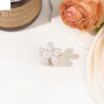 Rhinestone Pearl Mini Hair Claw Retro Diamond Flower Star Naised T&uuml;drukud Krabi k&uuml;&uuml;nis Klamber V&auml;ikesed Juuksen&otilde;elad Juuksekrabid Juuste Aksessuaarid