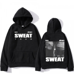 Retro Pop Pusad Charli XCX ja Troye Sivan Pusad Tuuri Kapuutsid Unisex Uued R&otilde;ivad S&uuml;gis Talv Moe Pulloverid XXXL oranž