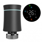 BRT-100 Nutikas radiaatoritermostaat kliimaseadmele ja radiaatorile WiFi termostaat rakenduse juhtimisega must