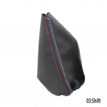 Auto k&auml;iguvahetusmansetid Manuaalne k&auml;sipiduri gaiter Saapa kate BMW 3. seeria E36 E46 E30 E34 M3 Z3 jaoks Must nahk M Tarvikud