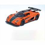 1/32 Koenigsegg ONE 1 Sulamist Sportauto Mudel Valatud Metallist V&otilde;idus&otilde;iduautode Mudel Simulatsioon Heli ja Valgus Laste M&auml;nguasi Kingitus oranž