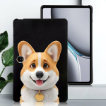 Cartoon Puppy Design Pehme must TPU kaitse&uuml;mbris OnePlus Pad 2 12,1-tollise l&ouml;&ouml;gikindla kaanega tahvelarvuti &uuml;mbristele OnePlus Pad2 jaoks OnePlus Pad 2 12.1''