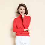 Villane puhtast ka&scaron;miirist sviiter naiste kootud kilpkaelusega ka&scaron;miirist pullover elastsus Pull k&otilde;rge kaelusega kuduvad kampsunid XXXL