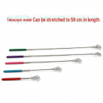 Sisset&otilde;mmatav roostevabast terasest massaaži- ja s&uuml;geluskraabits Ghost Claws Itch Scratch punane