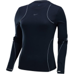 Nike Dri-Fit Jooksudivisjon Vabaaja Mugav Mitmek&uuml;lgne Pikkade Varrukatega Fitness Topp Naiste topid Must FV6419-010 L