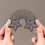 Rhinestones T&auml;hed Katkised juuksed Viimistlus Artefakt Seljapea Juuksed Fikseeritud Klamber N&auml;htamatu Juuksen&otilde;el T&uuml;drukute Peapael Moe Stiili t&ouml;&ouml;riist