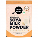 Urban Platter SOJA PIIMAPULBER, 1 kg [Taimne / Piima Alternatiiv, GMO-vaba & 49% Proteiini]