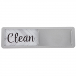 Magnet Clean Dirty Home Essentials Indikaatori kleebis K&uuml;lmkapp K&ouml;&ouml;k Silditahvel P&ouml;&ouml;ratavad n&otilde;ud Tagak&uuml;ljel olevate m&auml;rkide muutmise teatis valge