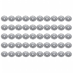 20/50 tk V&auml;ljalaskes&uuml;steemi kuumuskaitse klambrid Asendus P&otilde;hjaaluse kuumuskaitse Metallist kuumuskaitse klambrid Seibid N90796501