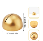 1 tk kohakaardihoidjad Peened kullast lauanumbrite alused pidude kogunemiseks bankettidele Lauakaunistus ja -tarvikud
