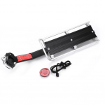 Maastikuratta jalgrattahoidja istmeposti tagumine riiul alumiiniumsulamist must