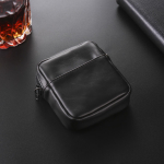 Lehmast Nappa Nahast V&ouml;&ouml;klipsiga Telefonikott Meeste V&ouml;&ouml;kott Kate Samsung Z Flip6 Flip5 Moto Razr Oppo Tecno Honor Galaxy Flip 6 5 4 3 5G Kabuur Kott Samsung Galaxy Z Flip 6 must