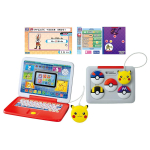 TAKARA TOMY Pikatto Academy Hankige arvuti koos Pokemon PC Educational 4-aastastele ja vanematele L&auml;bib m&auml;nguasjade ohutusstandardid ST Marki sertifikaadi Pokemon TAKARA TOMY blue