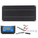 60W 18V P&auml;ikesepaneeli Komplekt 100A Akulaadija Kontroller Akulaadimise Komplekt V&auml;litingimustesse P&otilde;llumajanduseks valge