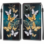 Luksuslik v&auml;rvitud nahast &uuml;mbris Oppo A74 F19 A53 A54 A55 A53S A32 A92 A72 A57 Rahakoti raamatu stiilis kaitse&uuml;mbris Oppo Find X5 Pro/Realme GT NEO3 jaoks Oppo A1X 5G