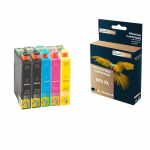 QUALITONER - 5 Cartouche compatible pour EPSON 603 XL 603XL Noir (x2) + Cyan + Magenta + Jaune pour Epson Expression Home XP-2100 XP